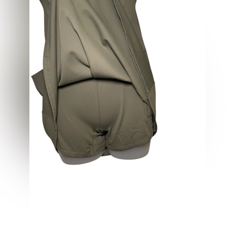 Halara Softlyzero™ Plush Halter New NWT Green Backless Active Dress Size XS - Picture 5 of 7